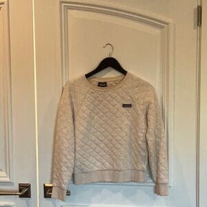 Patagonia Quilted Beige Pullover